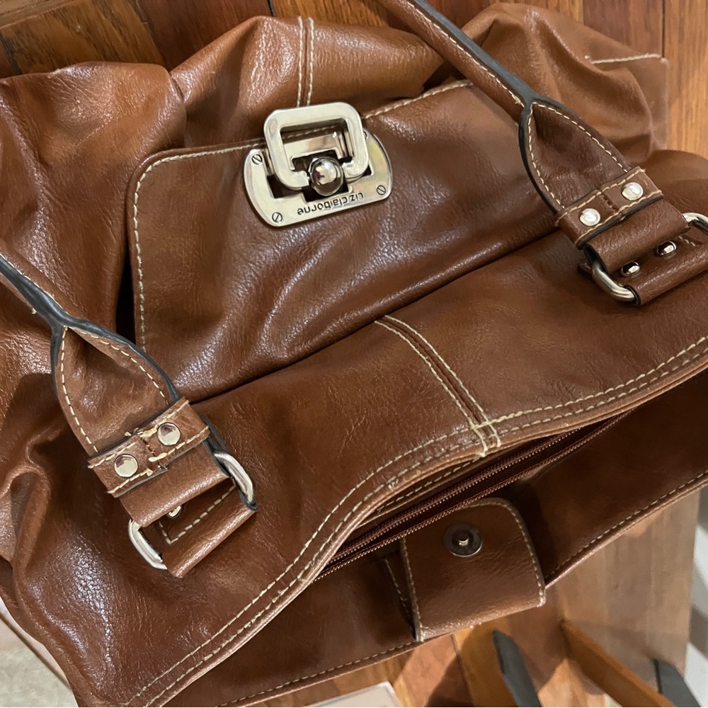 Liz Claiborne Brown Leather Bag